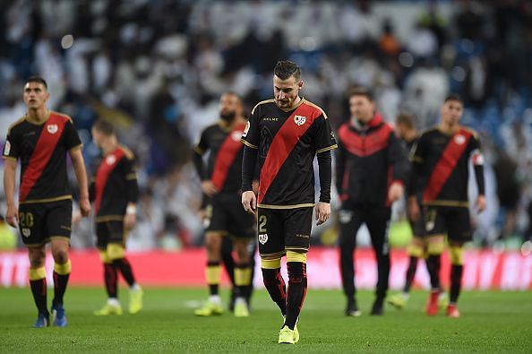 Rayo Vallecano felt disappointed to not take away anything from the game, despite going down by just one goal